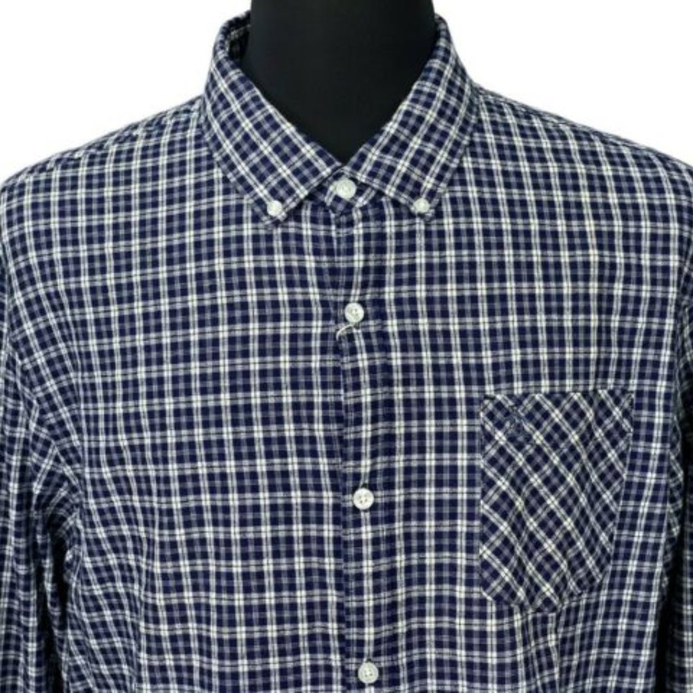 Original Penguin Long Sleeve Plaid Shirt